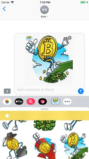 Bitcoin Stickers Pack