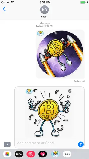 Bitcoin Stickers Pack