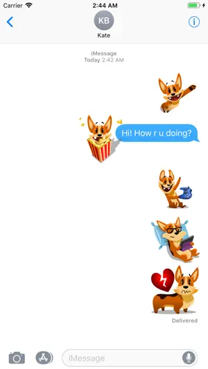 Animated Biscuit Messenger GIF