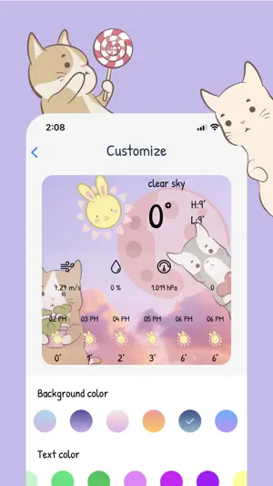 CuteWeather: weather widget