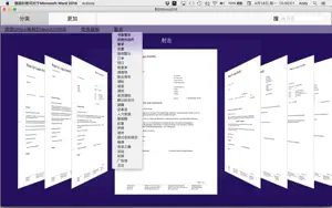 针对Microsoft Word2016年的德国模板