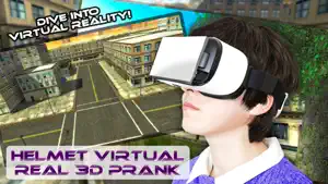 Helmet Virtual Real 3D Prank