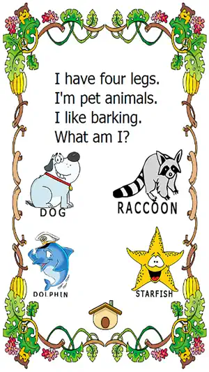 什么动物是我考考英语动画片幼教工作表