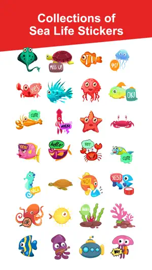 Aqua Sea Life EMojis