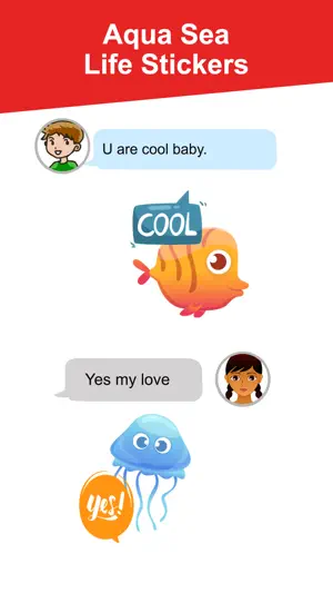 Aqua Sea Life EMojis