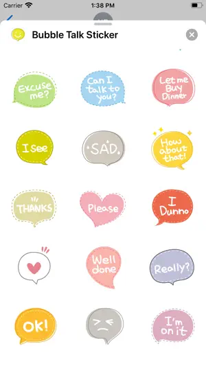 Bubble Talk Sticker